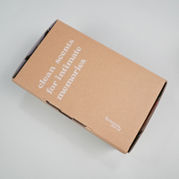 Caja de Cartón Corrugado para Envíos por Correo, con Logotipo Personalizado, Colorida, para Empaque de Ropa, con Tapa Superior