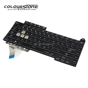 Clavier de jeu américain ROG Strix Scar III G531 <span class=keywords><strong>G513</strong></span> <span class=keywords><strong>G512</strong></span> V184262BS1 UI 0KN1-8T2UI11 0KNR0-4613UI00 avec rétroéclairage couleur - Product Image 3