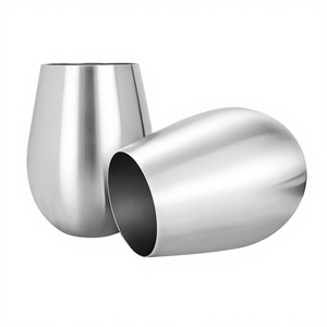 Classic Stainless Steel Wine Glass 18 Oz Elegant Metal Goblet Mayur Exports Model 9998 for Bar Essential - Product Image 1