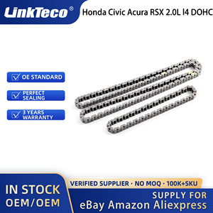 Kit de chaîne de distribution Linkteco pour Honda Civic Acura RSX 2.0L L4 DOHC 2001-2000 14210-PNA-000 14401-PNA-004 14510-PNA-003 TS21830 - Product Image 3
