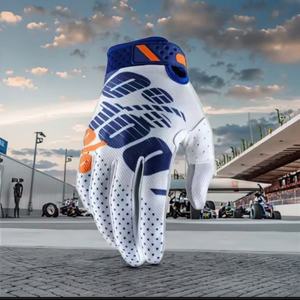 Gants de course unisexes de haute qualité, respirants, en cuir microfibre, pour le cyclisme, la moto, les sports d'été, les activités de plein air, imprimés - Product Image 1