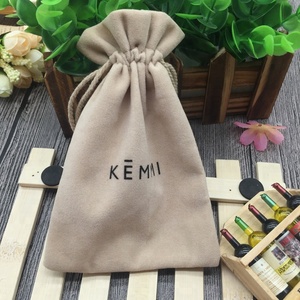 Petit sac à cordon pour collection de pièces de monnaie, pochette en tissu pour bijoux, velours - Product Image 1
