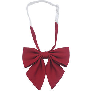 Bonne qualité Yiqun mat racine/collier femme étudiante pointu japonais nouvelle vague bleu solide noeud papillon - Product Image 5