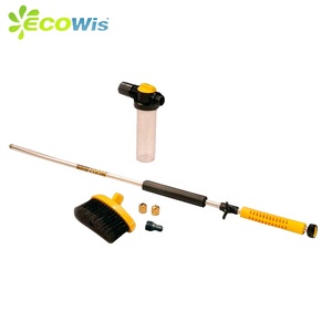<span class=keywords><strong>Lancia</strong></span> Spruzzatrice Multiuso ad Alta Pressione per Pulizia Giardino e Lavaggio Auto con Spazzola e Pistola a Spruzzo - Product Image 2