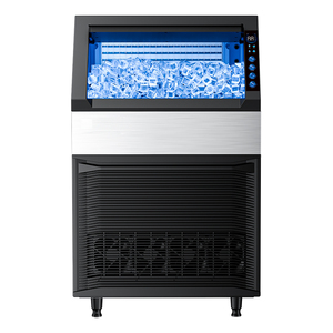 Machine à glaçons automatique électrique 130 kg, machine à fabriquer des blocs de glace commerciaux pour restaurant, hôtel, usage domestique, en acier inoxydable - Product Image 2