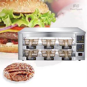 Oferta Especial: Vitrina Vertical Calentadora de <span class=keywords><strong>Hamburguesas</strong></span> y Empanadas de 2, 3 y 4 Niveles para Comida Rápida (McDonald's, KFC) - Product Image 1