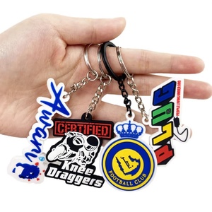 Promotion Gifts Cheap Customized Key Ring Cartoon 2d 3d Plastic Soft Rubber Key Chain Custom Logo Silicone Pvc Keychain - Product Image 3