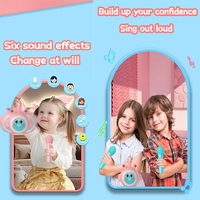 Micro mini ktv électrique sans fil portable pour enfants, extérieur, maison familiale, audio, karaoké, microphone, système de haut-parleurs, ktv