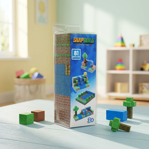Snap Build Creations 81 Piece Educational <b>Building</b> <b>Set</b> Plastic <b>Blocks</b> 3+ Years Unisex Toy - Product Image 1