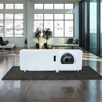 Projecteur laser GT40HST 1080P DLP compatible 4K, prêt pour la 3D, à courte focale, avec support réglable, 4200 lumens, portable, pour les entreprises et l'éducation