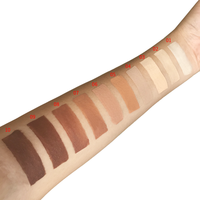 Anti-cernes crème végétalien waterproof couvrance totale 10 couleurs pour marque privée