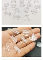 Leshiny 20mm Transparent Rond Carte Base Accessoires Carte Clip Carte Papier Carte Fixe Accessoires Enfants Jeu de Société Jouets Usine d