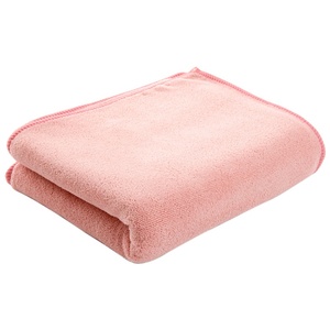 Serviettes de séchage pour <span class=keywords><strong>cheveux</strong></span> en microfibre ultra-fine 400g, extra-larges, épaisses et absorbantes, tissage uni, vente en gros d'usine - Product Image 4