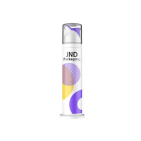 Vente en gros OEM – Tube pompe sans air pour dentifrice 75 ml 100 ml, bouteille en plastique PP avec étiquette thermorétractable pour emballage cosmétique