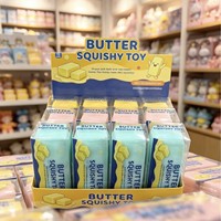 Briquettes de beurre croustillantes en gros, boules artisanales, jouets sensoriels ASMR à montée lente, cadeau personnalisé anti-stress