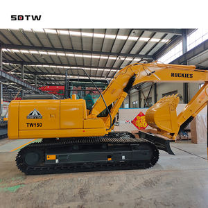 Nueva Maquinaria de Construcción, Excavadora de Orugas de 15 Toneladas, Motor Cummins, Martillo Hidráulico, Perforadora, Trituradora, Accesorio de Barrena en Venta - Product Image 5