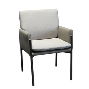 枫木绿色客厅家具聚氨酯软垫座椅餐椅木质织物餐椅设计