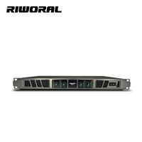 Amplificateur de puissance 4 canaux AS4 2023, amplificateur audio numérique professionnel 600W*4 pour bar et scène