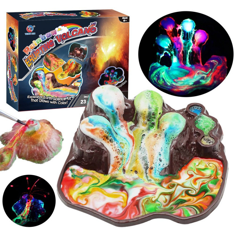Kit d'expérimentation de chimie volcanique