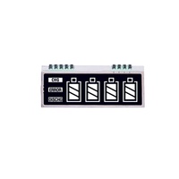 Écran LCD transparent à 7 segments, petit format, personnalisé pour usine, à faible consommation d'énergie, pour compteurs d'énergie domestiques et instruments de contrôle de puissance