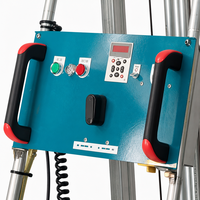 Machine à plâtrer les murs automatique à haute efficacité, machine à projeter du mortier de ciment pour chantier de construction