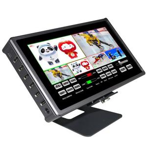 DeviceWell HDS8307 Écran tactile 4 canaux pour mélangeur vidéo HDMI pour TikTok Live Streaming Radio TV Broadcasting Equipment - Product Image 4