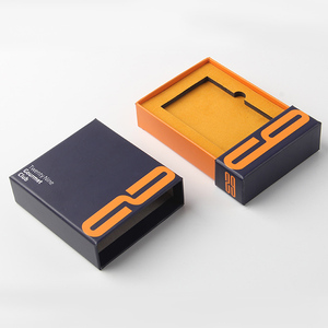 Sang Trọng <span class=keywords><strong>2025</strong></span> Có Thể Tái Chế Thiết Kế Miễn Phí Cứng Nhắc Ngăn Kéo Quà Tặng Các Tông Kraft Trượt Hộp Giấy Bao Bì Với Logo Quà Tặng Bao Bì Hộp - Product Image 2