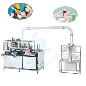 Germany High Speed Mini Tea One Time Use Cup Make Manufacture Cost Price of Paper Cup Machine