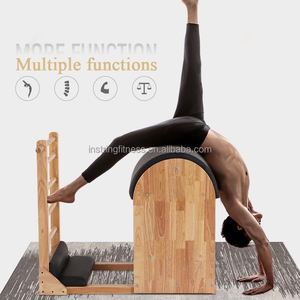 Equipo de Pilates para Gimnasio, Estudio, Hogar: Escalera y Barril de Pilates de Hierro y Madera, para Equilibrio y Ejercicios de Yoga y Pilates, de Última Tendencia - Product Image 4