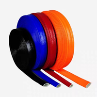 Protection thermique en fibre de verre revêtue de silicone pour tuyaux automobiles, faisceau de câblage, échappement, bougie d'allumage