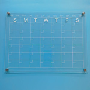<span class=keywords><strong>Calendario</strong></span> Magnético Acrílico Transparente Personalizado Raybin, <span class=keywords><strong>Calendario</strong></span> Mensual <span class=keywords><strong>para</strong></span> <span class=keywords><strong>Refrigerador</strong></span> - Product Image 5