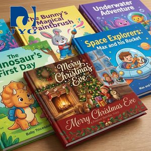 Servicio de Impresión de Libros Infantiles de Tapa Dura Personalizados de Alta Calidad, Impresión Offset Perfecta, Ecológica, con Lámina Dorada de Lujo para Cuentos para Dormir - Product Image 1