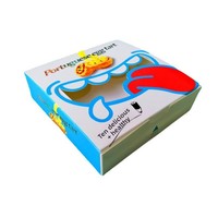 Boîtes à tartelettes rectangulaires Enso blanches avec fenêtre, en stock, disponibles en packs de 2 et 4 ; Boîtes à dessert avec fenêtres à fermeture facile