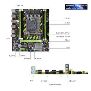 NOVO Kit Combo de Placa-Mãe X79 para Desktop Workstation com CPU Intel Xeon E5 2696 V2 e RAM <span class=keywords><strong>DDR3</strong></span> ECC - Produto Novo Placa-Mãe X79 - Product Image 4
