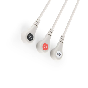 Consumíveis Médicos Compatíveis para <span class=keywords><strong>Mindray</strong></span> IPM-9800 ECG Leadwires Conjunto Individual <span class=keywords><strong>PM</strong></span> <span class=keywords><strong>5000</strong></span> 3 Leves Snap ECG Cable AHA - Product Image 2