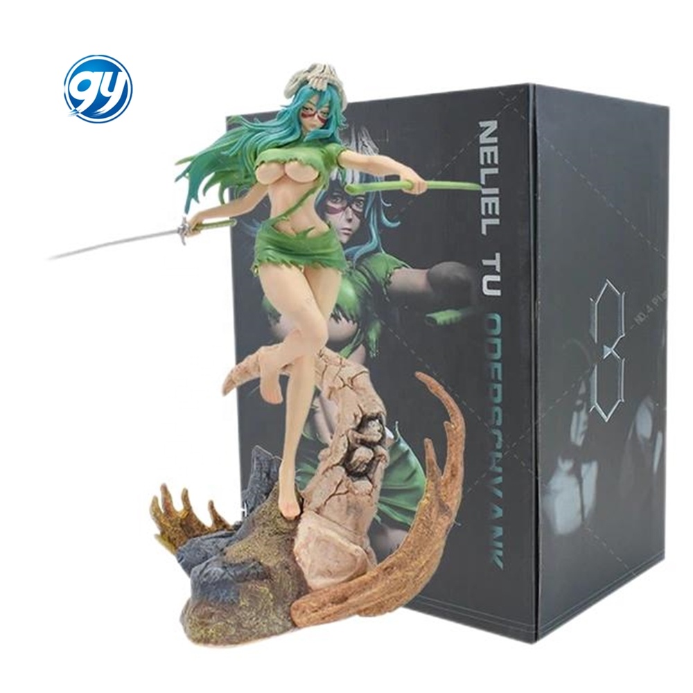 28CM Bleach Neliel Tu Oderschvank Anime Figure - Sexy PVC Collectible Doll  for Adults, Perfect for Display and Collection