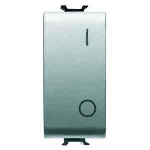 Interrupteur mural Chorusmart à 2 pôles 250V AC 16Ax gris titane Installation facile - Product Image 1