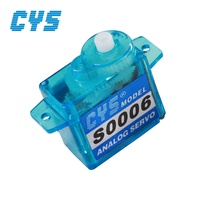 Moteur sans noyau RC Servo - Conception compacte et légère pour voitures, bateaux et hélicoptères RC avec couple élevé et réponse rapide (plastique)