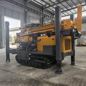 Foreuse rotative portative <span class=keywords><strong>sur</strong></span> chenilles, à <span class=keywords><strong>moteur</strong></span> diesel, pour puits d'<span class=keywords><strong>eau</strong></span>, avec <span class=keywords><strong>moteur</strong></span> pneumatique, portée 200m, facile à utiliser, pour une opération à une personne - Product Image 5