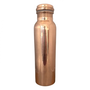 Pleasant Printed Copper Bottle Premium Pure Copper Water Bottle Top Trending Designed Copperware Portable <b>Drinkware</b> - Product Image 6