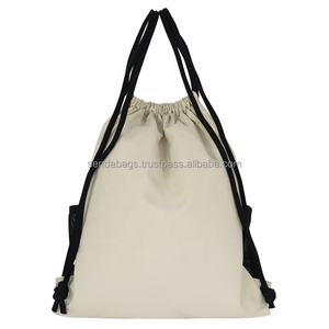 Ladyecasualuc Classic Casual Sports Drawstring Backpack Waterproof Durable Eco-friendly Polyester RFID USB Anti-Theft Fashion - Product Image 4