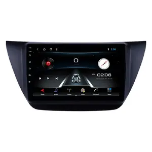 9 pulgadas doble Din coche MP5 pantalla táctil de navegación GPS 1 + 16GB Auto radio para Lancer 2006-2010