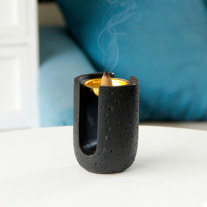Pots de lanternes de bougeoirs en métal de poche de brûleur d'aromathérapie pour le salon à la maison - Product Image 4