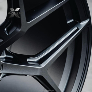 Ruedas de coche con acabado de Metal de pistola forjada XINGTU de 18-21 pulgadas para <span class=keywords><strong>BMW</strong></span> Audi Ford para Mustang para VW <span class=keywords><strong>AMG</strong></span> Compatible con llantas 5x114,3 5x120 - Product Image 5
