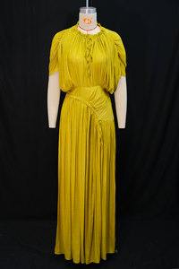 Vestido Casual Vintage Estilo INS en 3 Colores <span class=keywords><strong>para</strong></span> Mujer, Vestido Plisado de Talla Grande, Vestido Maxi de Diseñador, Tallas S-2XL - Product Image 2