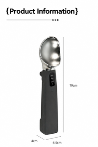 Nueva Cuchara Eléctrica Comercial para Helado con Calefacción USB Tipo-C, Batería Recargable, Acero Inoxidable 304, Accesorio para Máquina de Helados 6 - Product Image 5