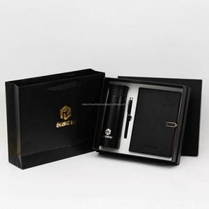 Customized <b>Large</b> Premium Durable Business Promotional Gift Set with Silk Screen Printed Glass Vacuum <b>Cup</b> and Beautiful Gift Box - Product Image 3
