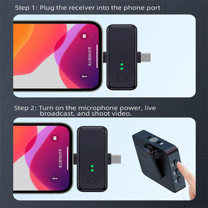 <span class=keywords><strong>3</strong></span> IN 1 tek mic kablosuz canlı yayın gürültü iptal telefon bilgisayar için yaka kablosuz mikrofon SX31 ses ve kamera - Product Image 6