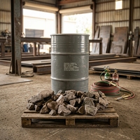 Carbure de Calcium de Qualité Industrielle Premium 50-80mm Marque ROYALTY pour la Production de Gaz Acétylène, le Soudage et la Fabrication Métallique