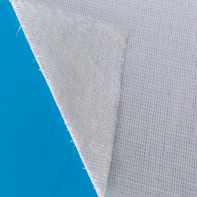 Haute intensité/construction de bateaux tapis combiné biaxial en fibre de verre itinérant à 0/90 degrés pour produits FRP